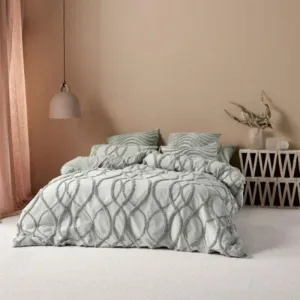 Linen House Smoke Amadora Duvet Cover Set