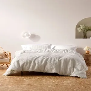 Linen House White Odyssey Duvet Cover Set