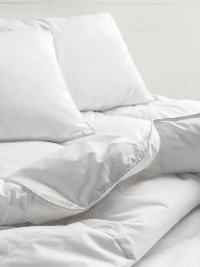 Linen House White Siliconised Microfibre Standard Pillow Inner 45x70cm