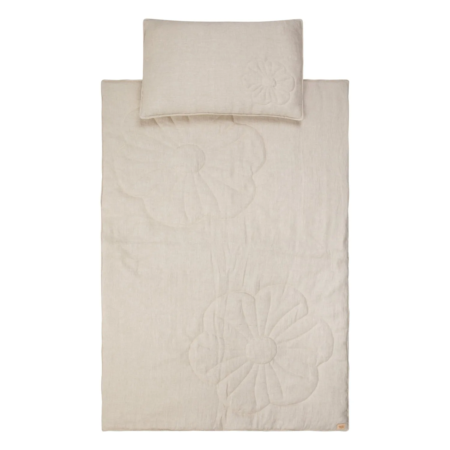 Linen "Sand" Flower Child Cover Set (Large)
