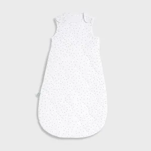 Little Green Sheep Organic Baby Sleeping Bag, 2.5 Tog - White Rice (0-6m)