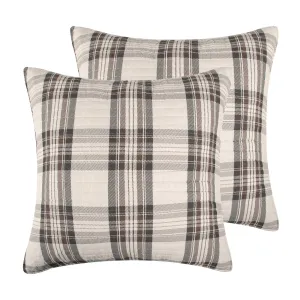 Lodge Toile Euro Sham Set of 2