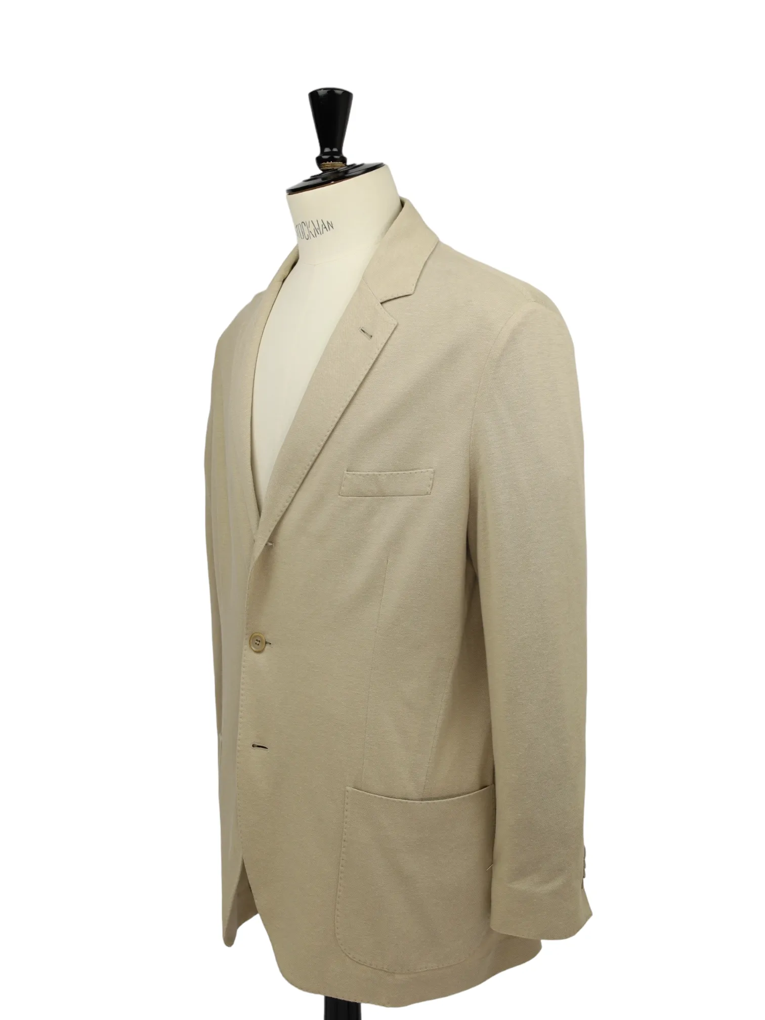 Loro Piana Sand Cotton, Silk & Linen Unconstructed Knitted Jacket