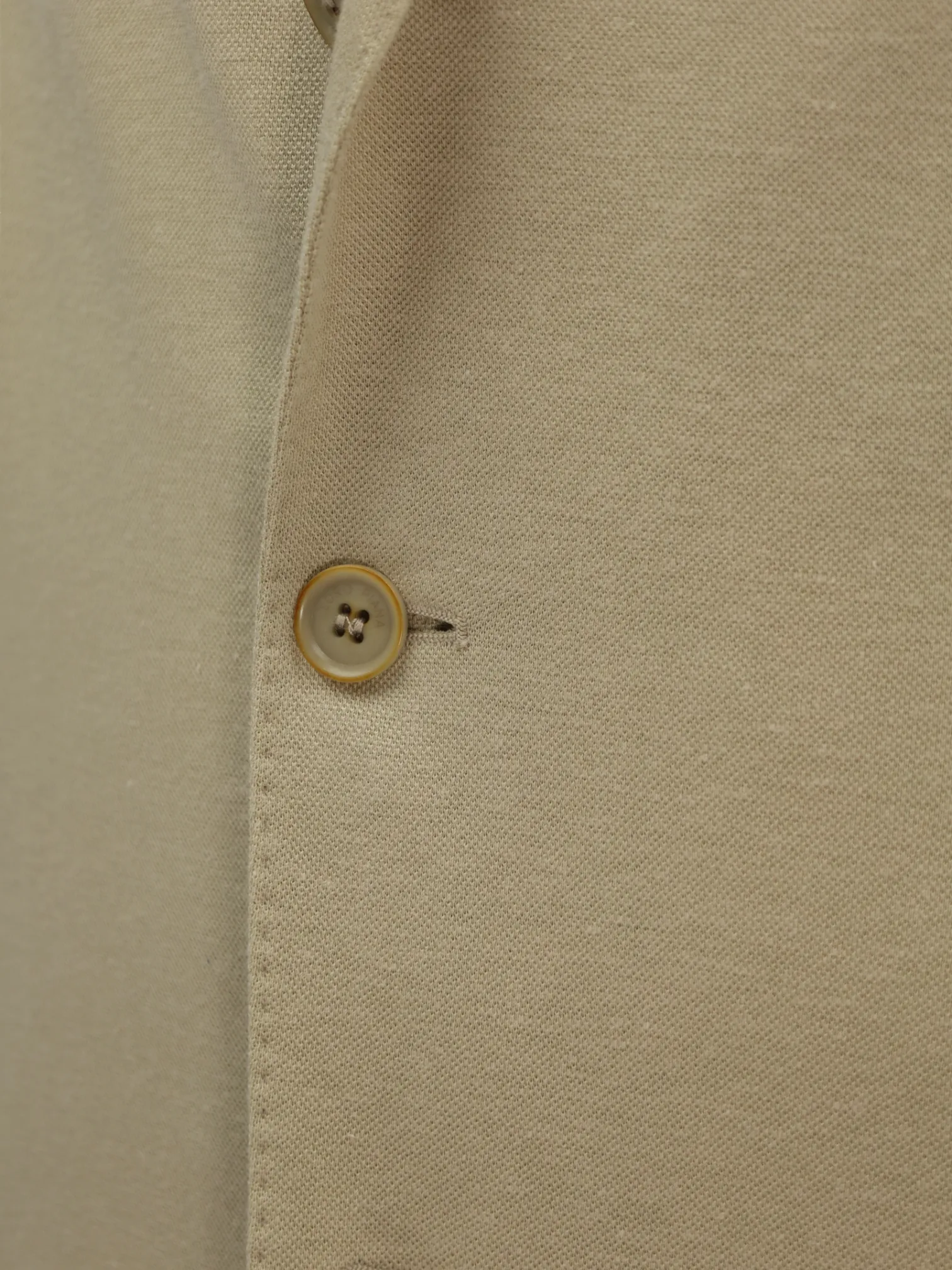 Loro Piana Sand Cotton, Silk & Linen Unconstructed Knitted Jacket