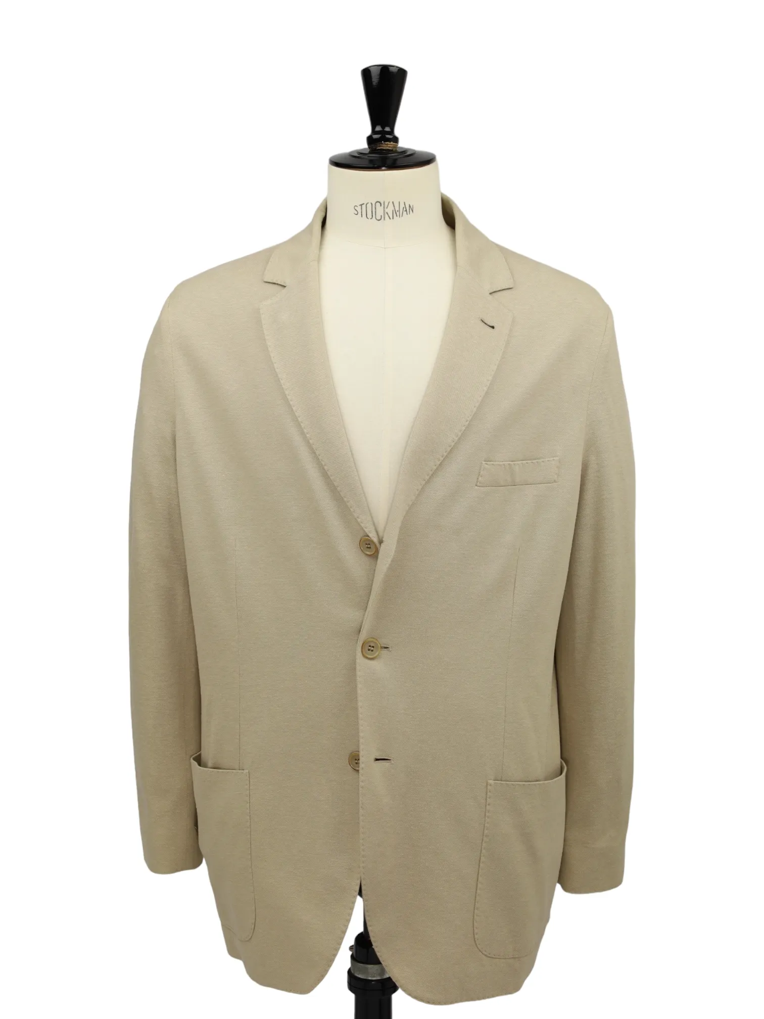 Loro Piana Sand Cotton, Silk & Linen Unconstructed Knitted Jacket
