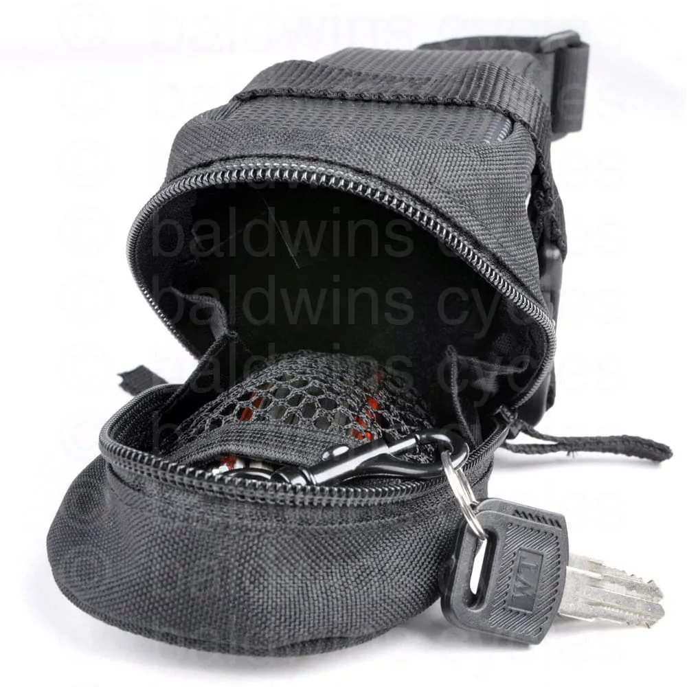 Lotus SH-6702 S Commuter Saddle Bag in Black (0.5L)