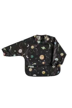 Loulou Lollipop - Long Sleeve Waterproof Bib - Planets