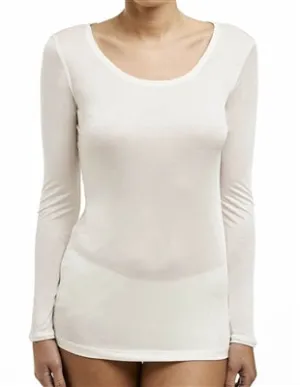 Love & Lustre - Silk Jersey Long Sleeve Top