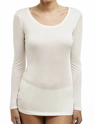 Love & Lustre - Silk Jersey Long Sleeve Top