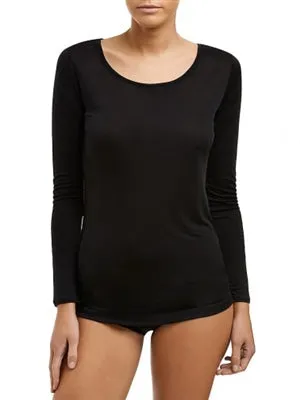 Love & Lustre - Silk Jersey Long Sleeve Top