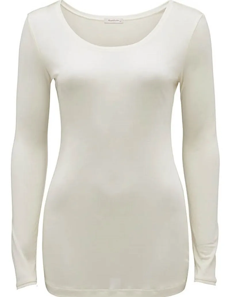 Love & Lustre - Silk Jersey Long Sleeve Top