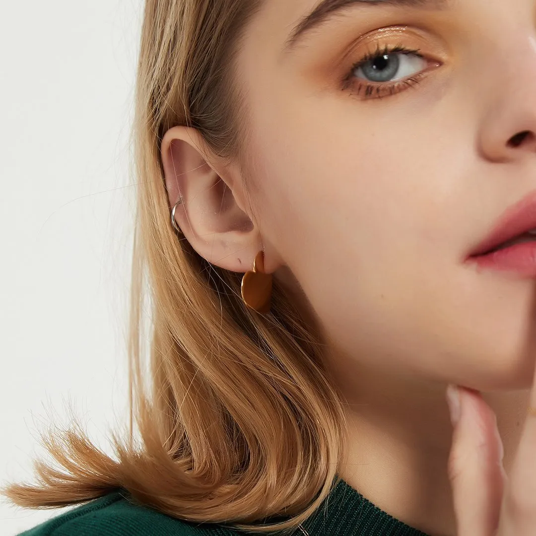 Love Heart Stud Earrings