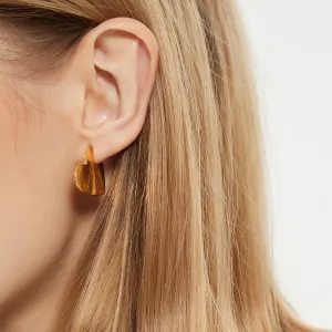 Love Heart Stud Earrings