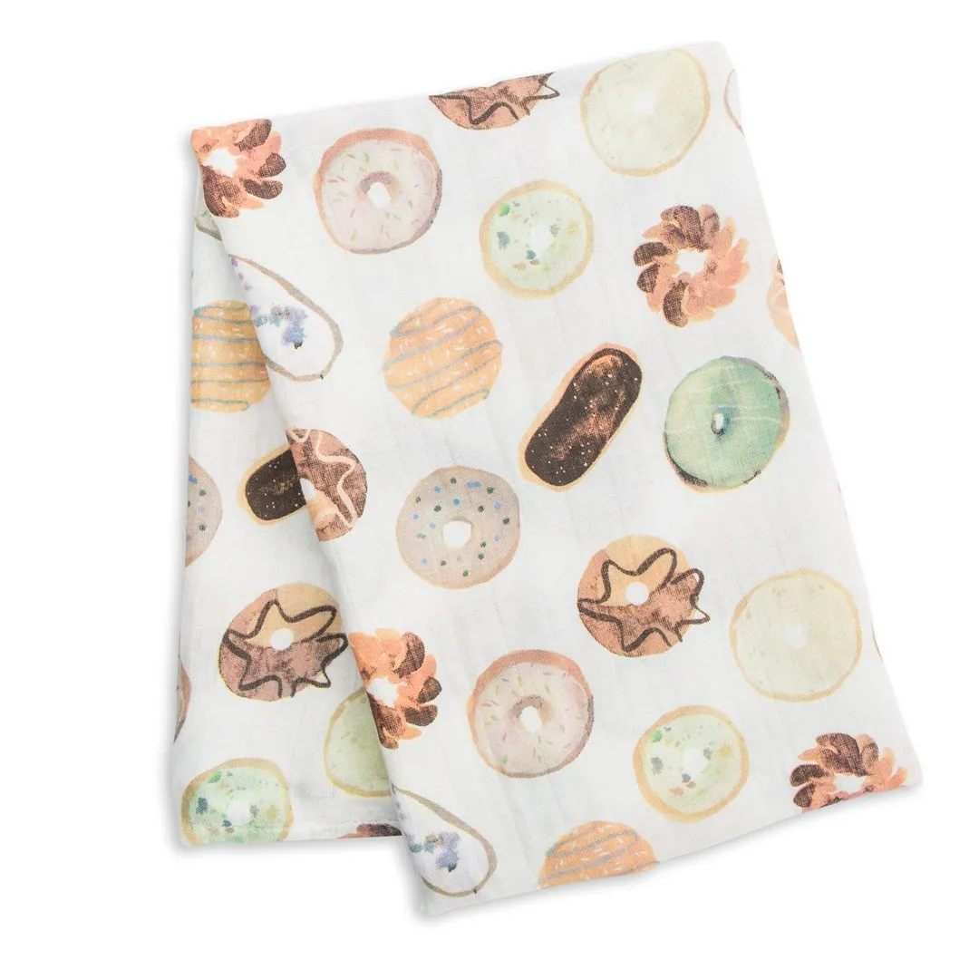 Lulujo Bamboo Muslin Swaddle Blanket