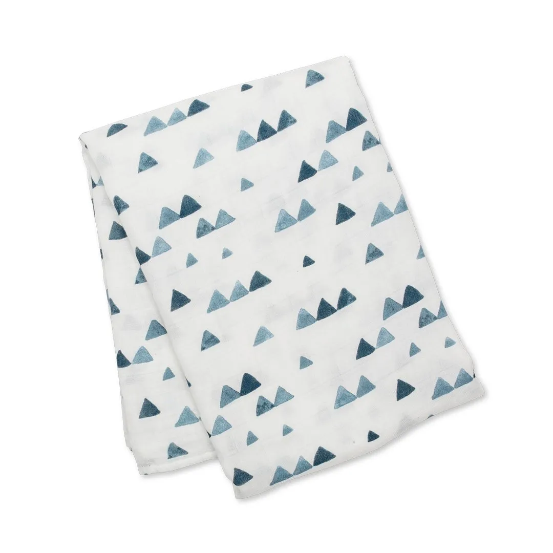 Lulujo Bamboo Muslin Swaddle Blanket