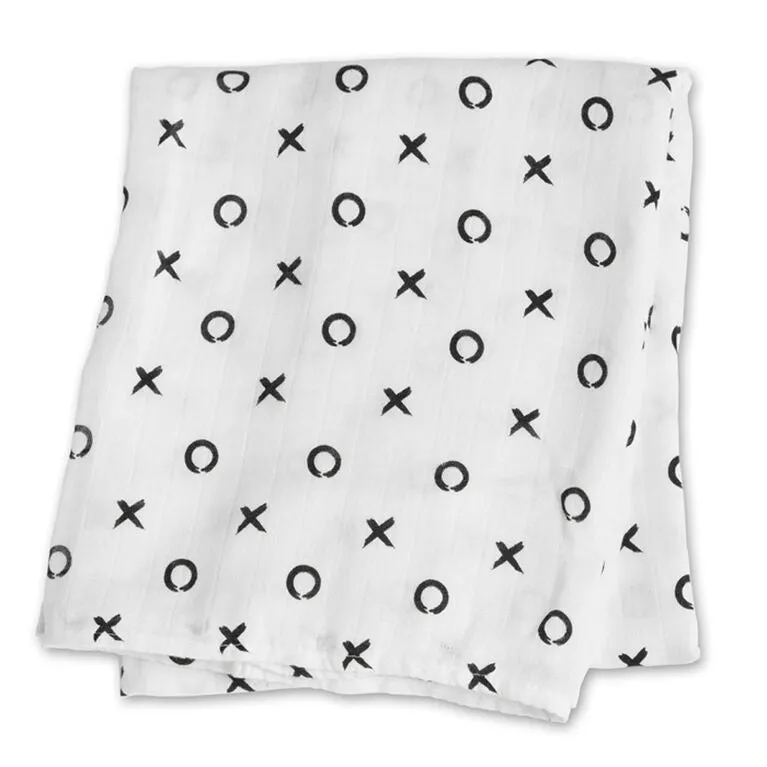 Lulujo Bamboo Muslin Swaddle Blanket