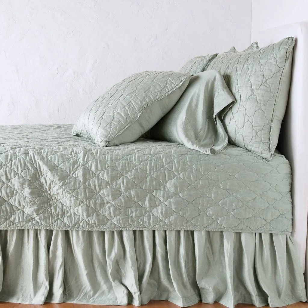 Luna Coverlet - Eucalyptus - Queen