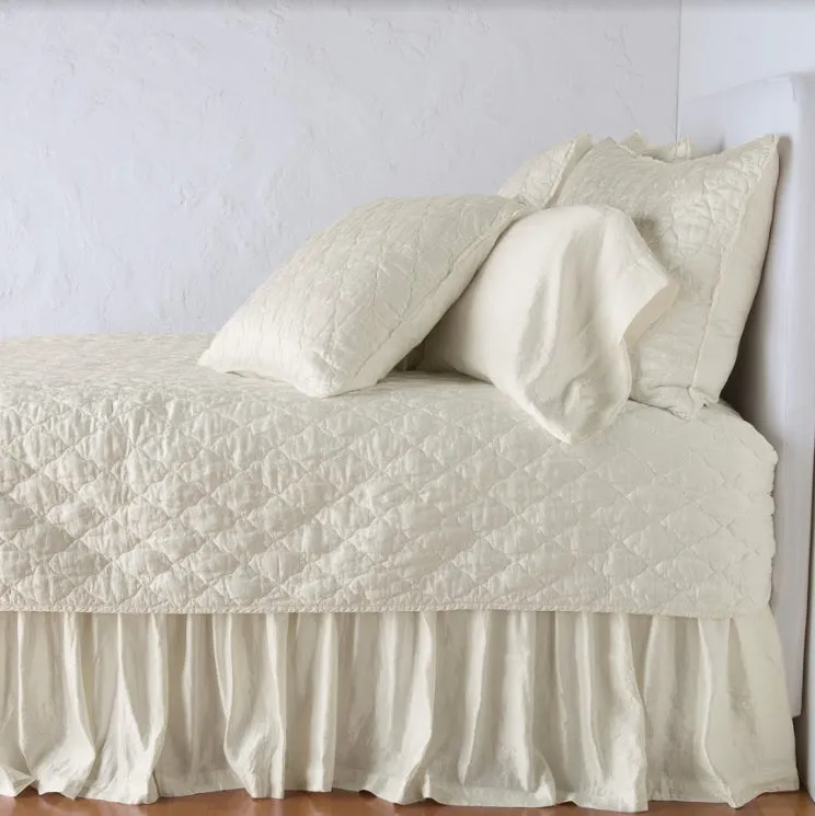Luna Coverlet - Parchment - Queen