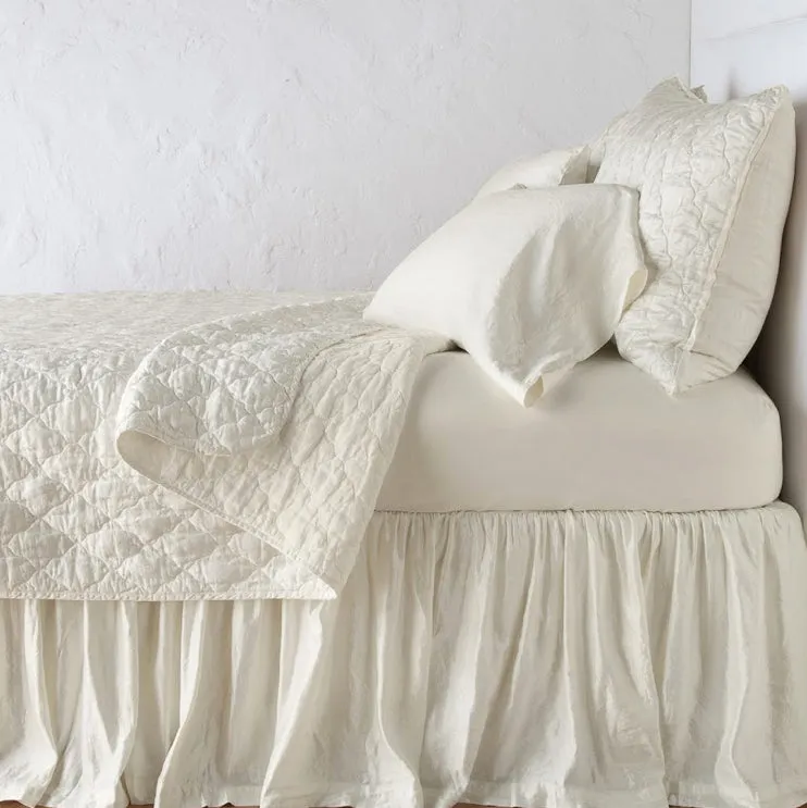 Luna Coverlet - Parchment - Queen