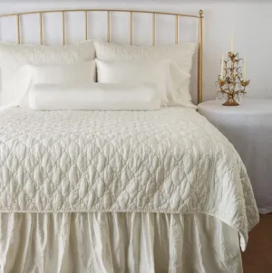 Luna Coverlet - Parchment - Queen