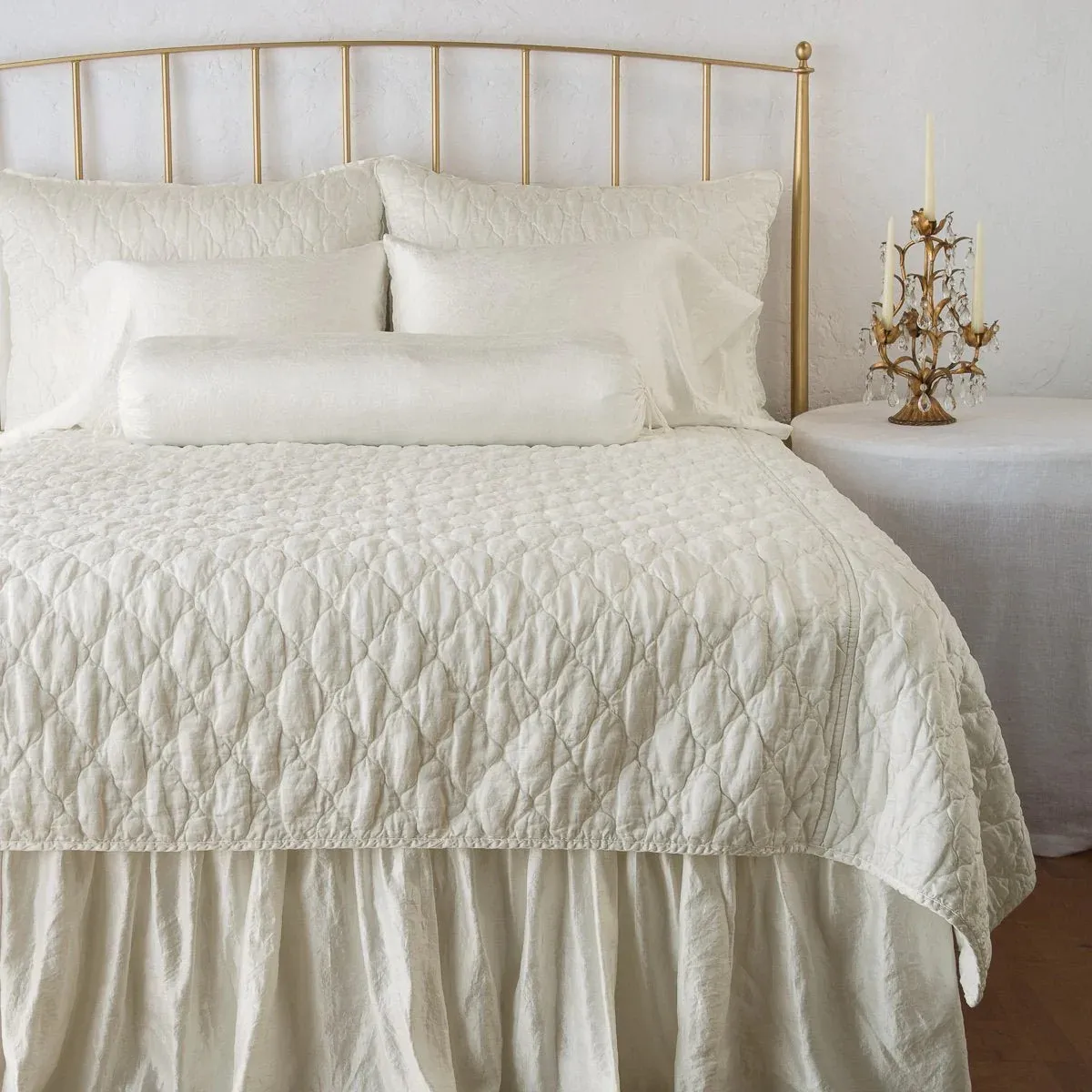 Luna Deluxe Sham - Parchment