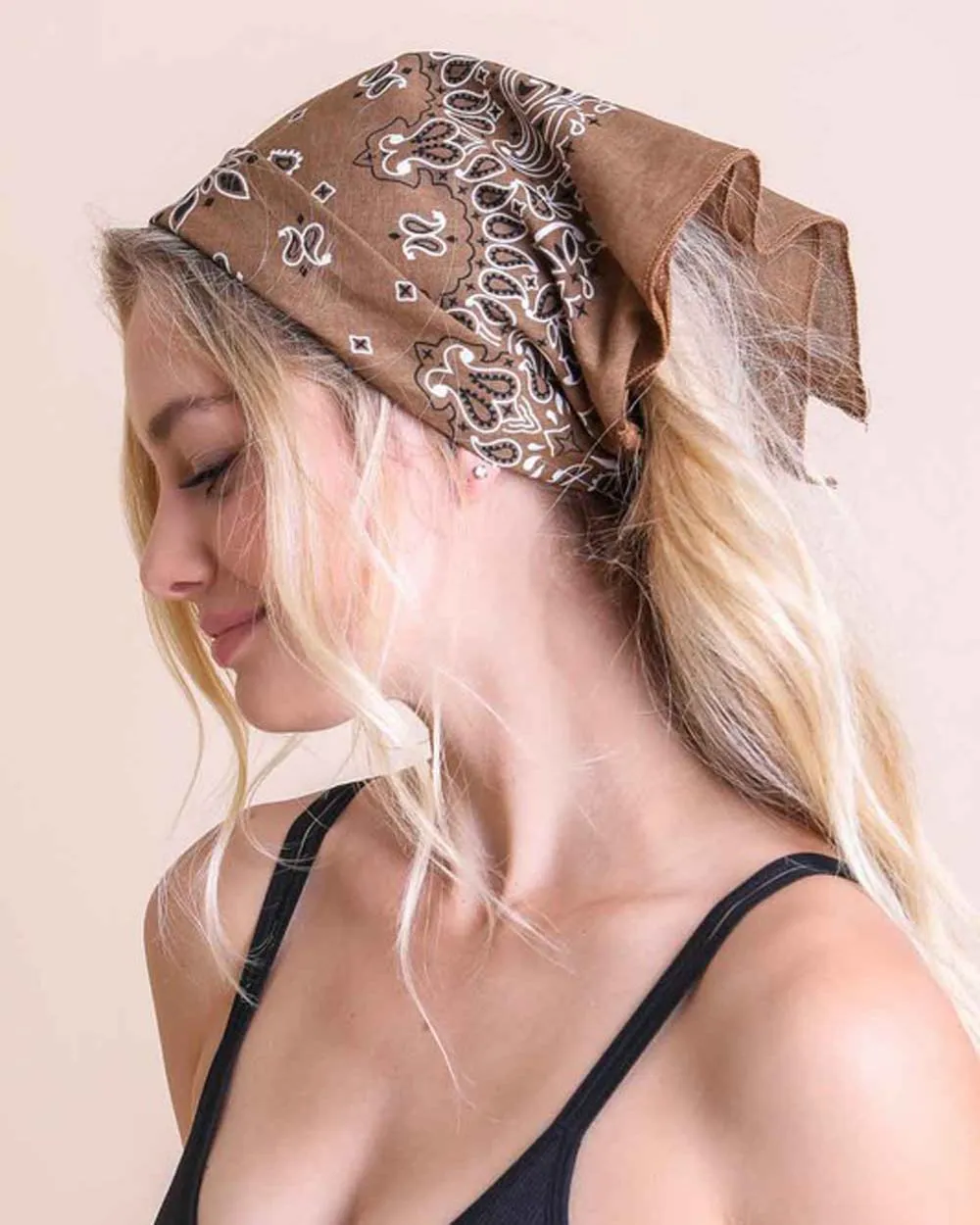 Luxe Cotton Bandana in Ranch
