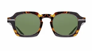 M2055-Tokyo Tortoise / Brushed Silver / Sage Green