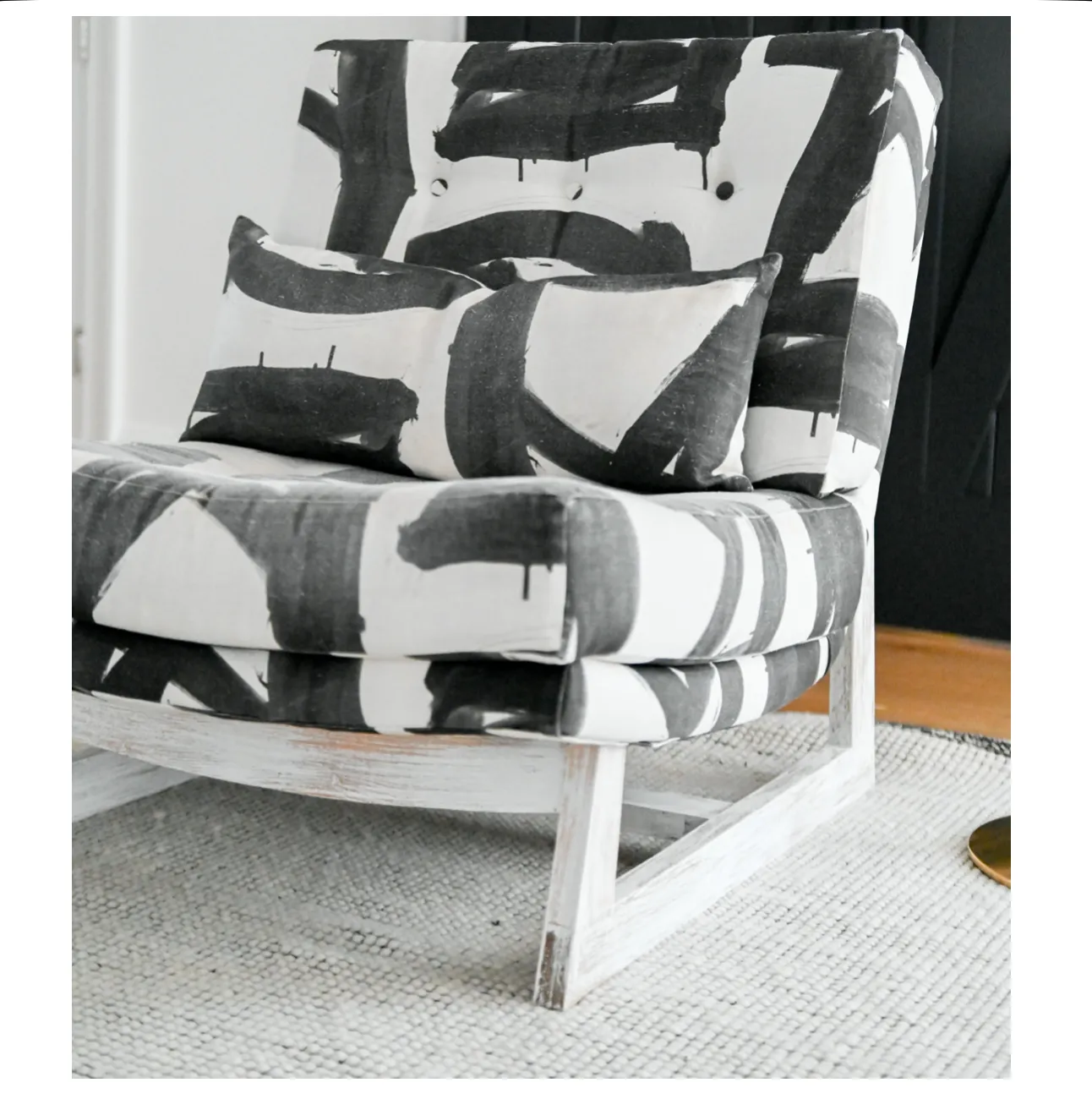 Madame Carbon Pillow