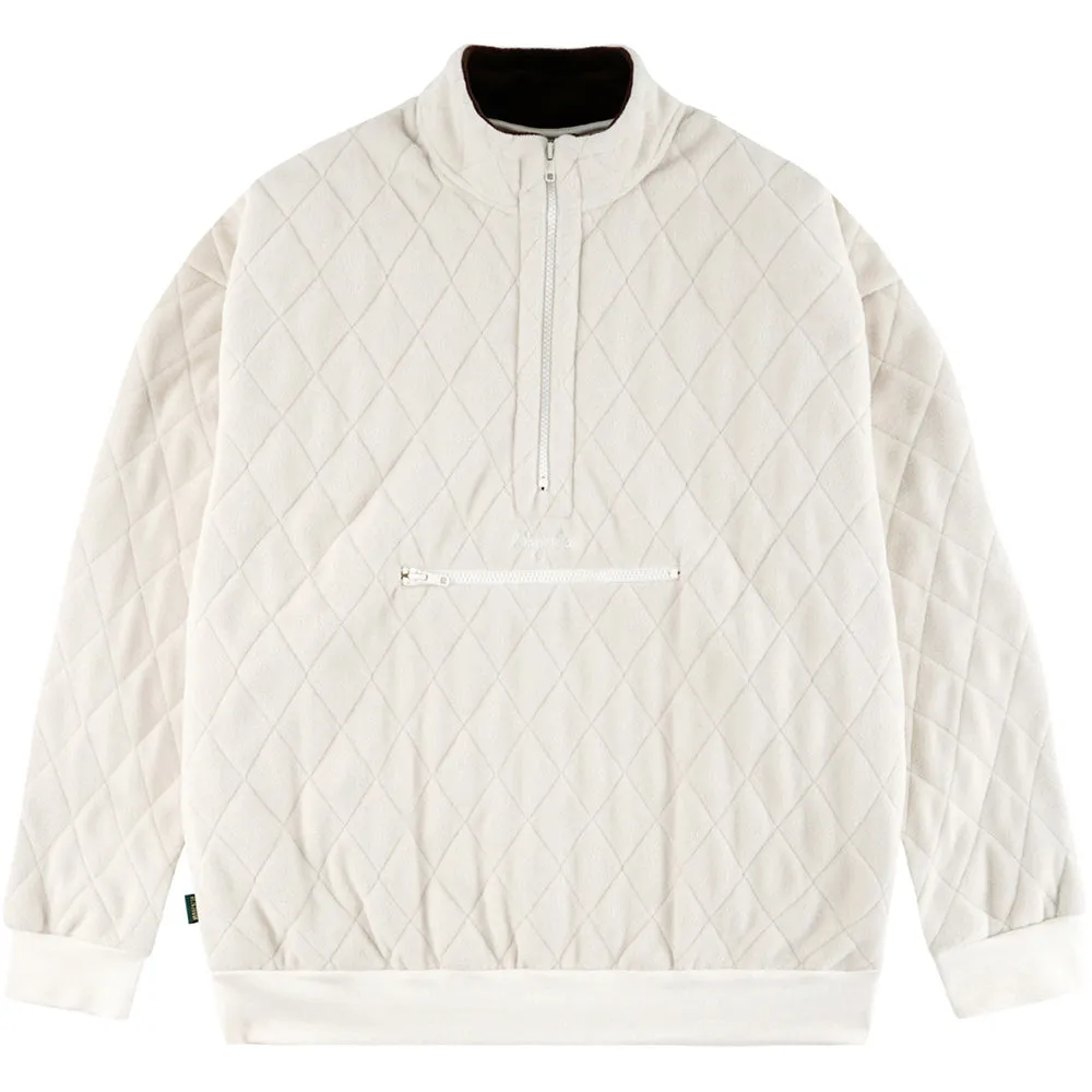 Magenta Lunar Quilted Highneck Natural