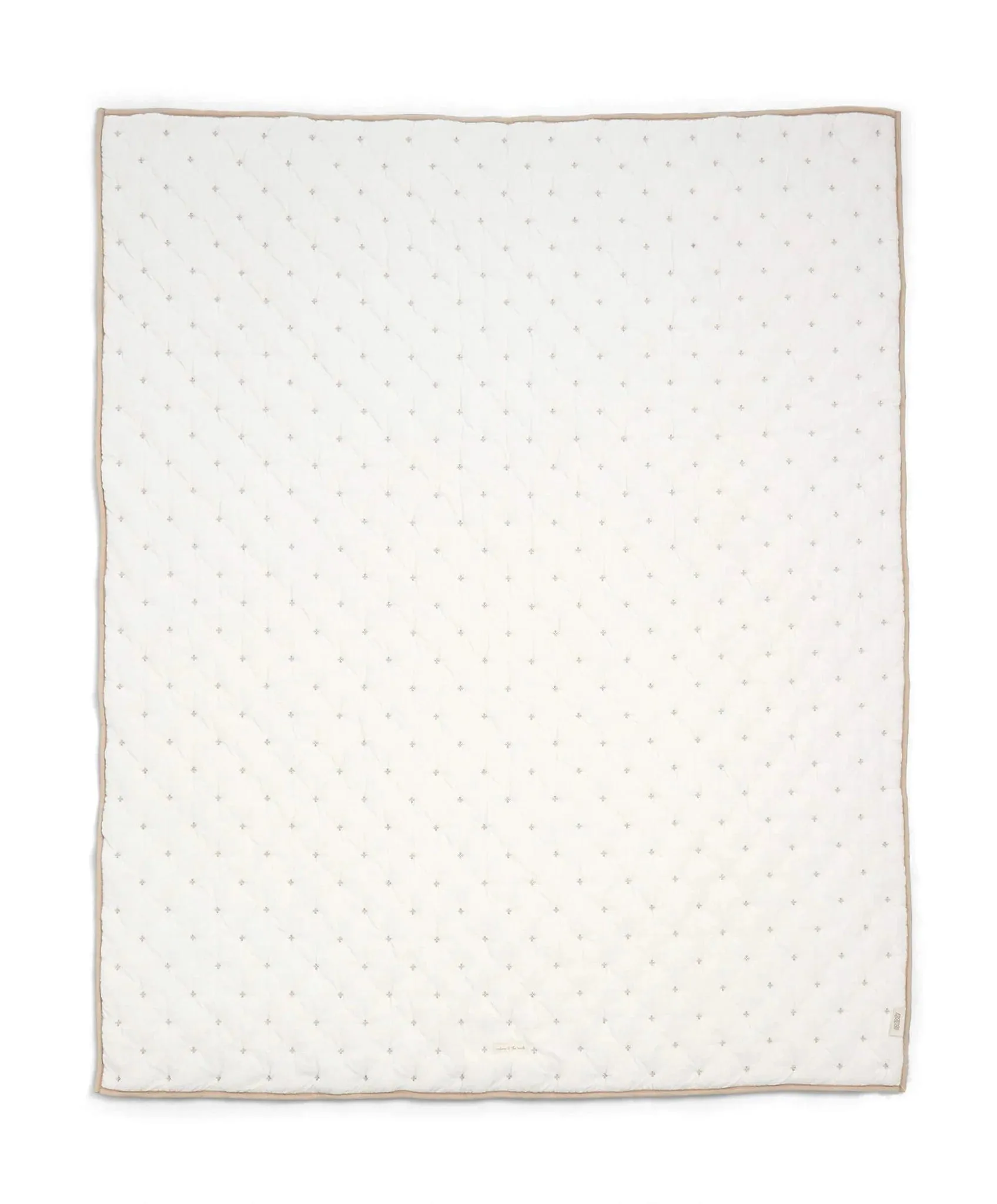 Mamas & Papas Welcome to the World Cotbed Quilt - Seedling