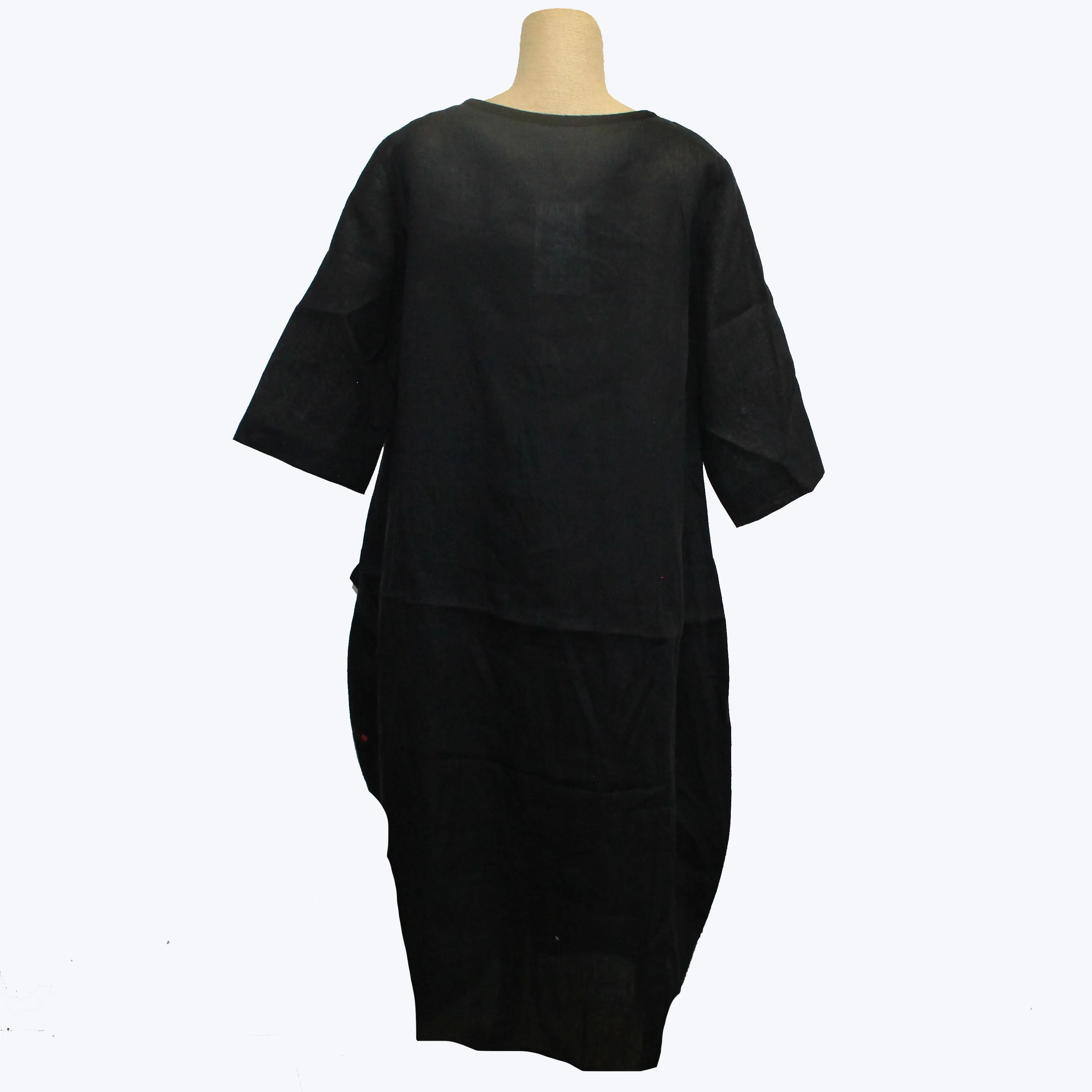 Mara Gibbucci Dress, Black/Red Print M