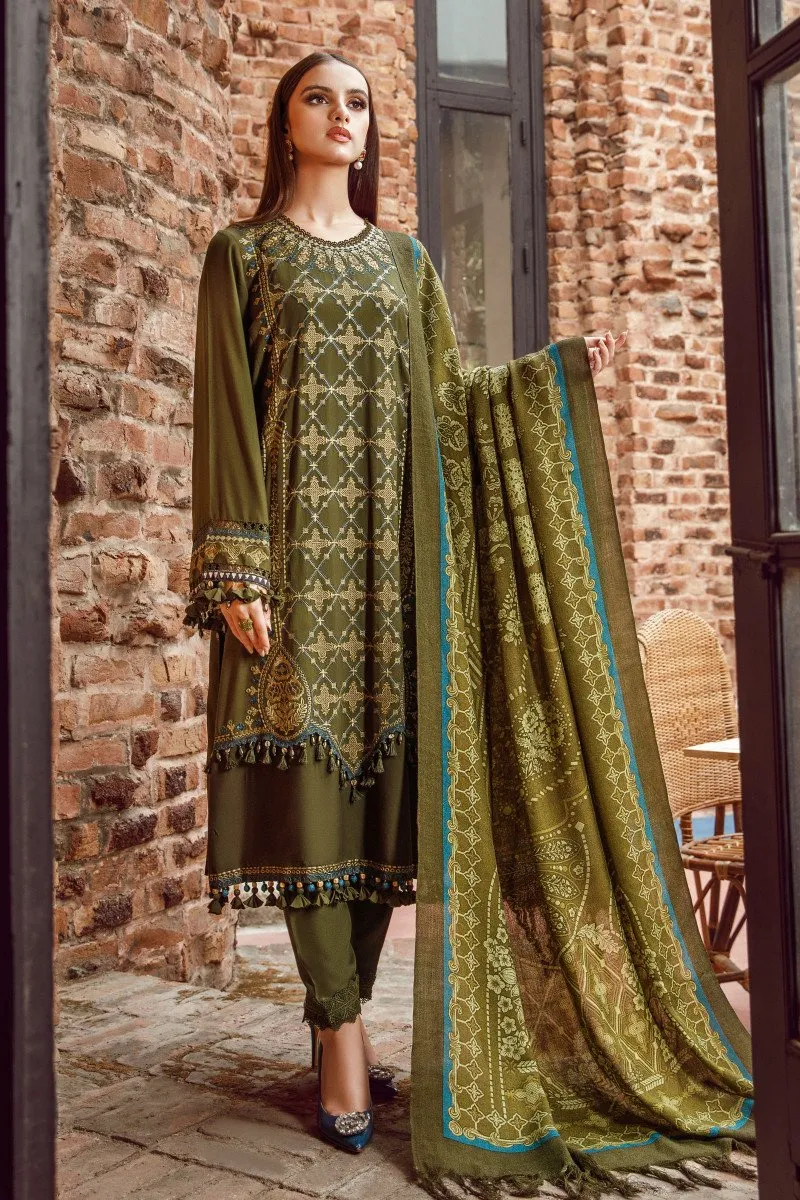 MARIA B | M PRINTS WINTER SHAWL COLLECTION 2022 | MPT-1608-A