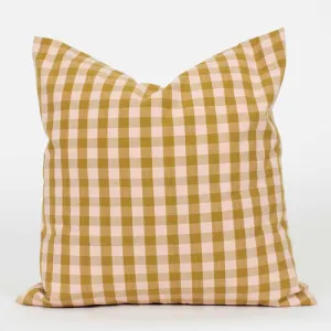 Maria Pillow 40x40 Pink / Mustard
