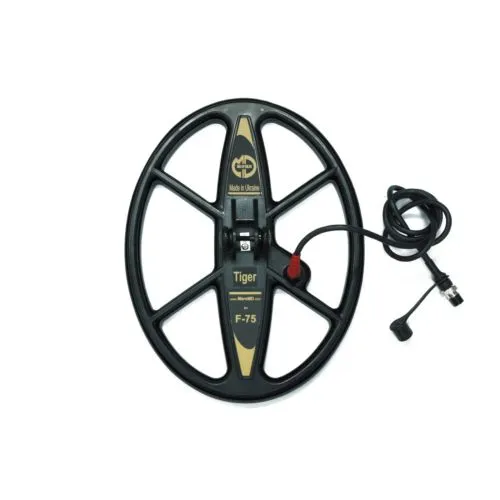 Mars Tiger 13"x10” DD Waterproof Search Coil for Fisher F75 Metal Detector