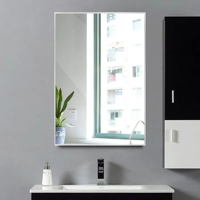 MATHEWS BATHROOM VANITY MIRROR SILVER