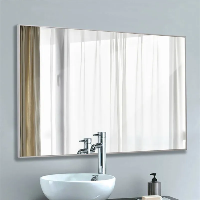 MATHEWS BATHROOM VANITY MIRROR SILVER