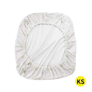 Mattress Protector Topper 70% Bamboo Hypoallergenic Cover King Single