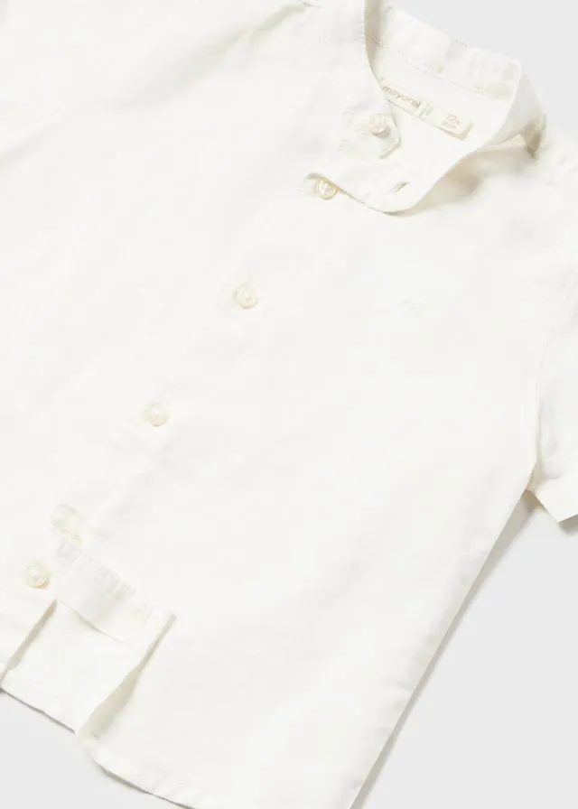 Mayoral Short Sleeve Button Up 1113