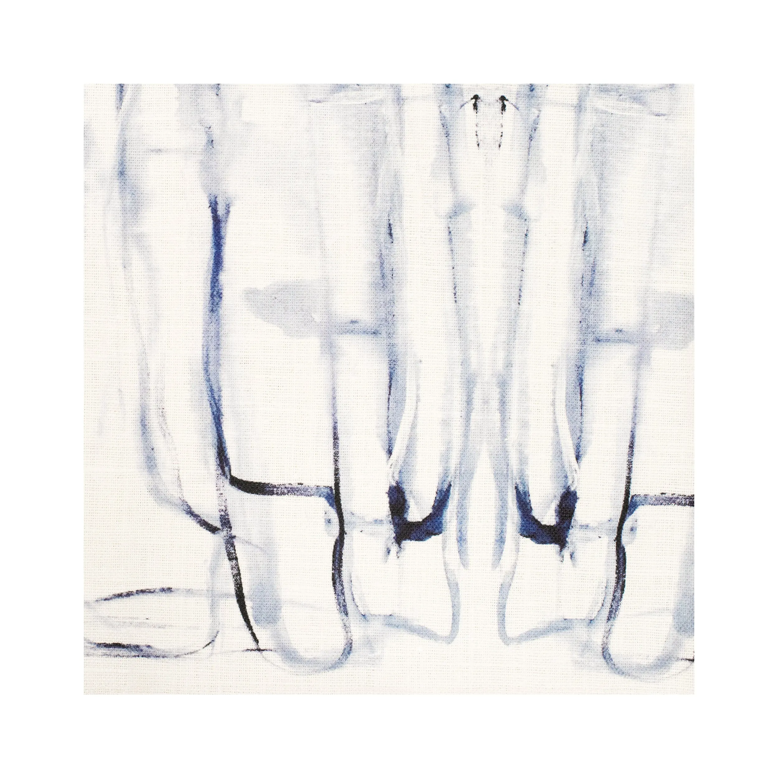 Me   You Indigo Fabric