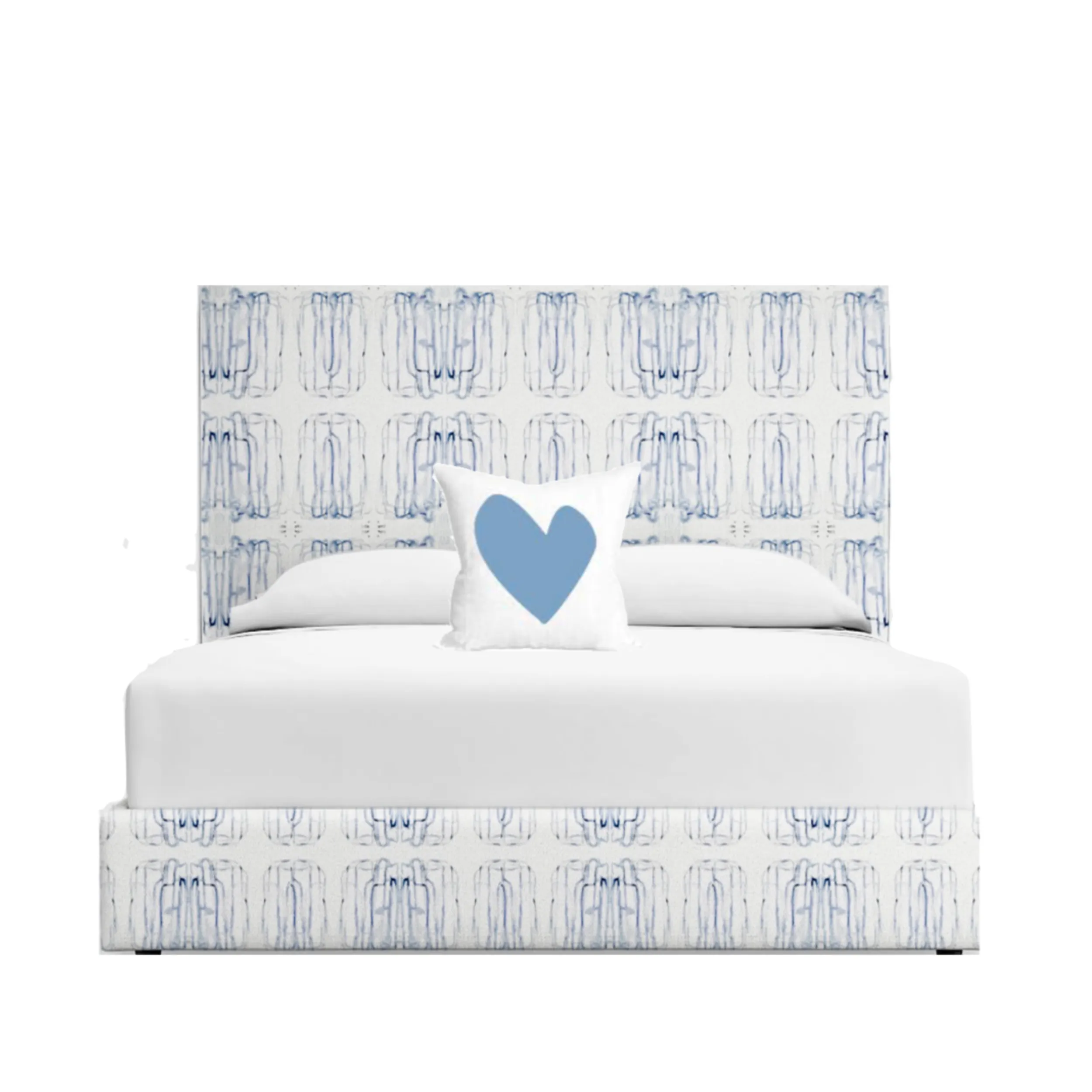 Me   You Indigo Fabric