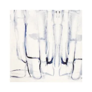 Me   You Indigo Fabric