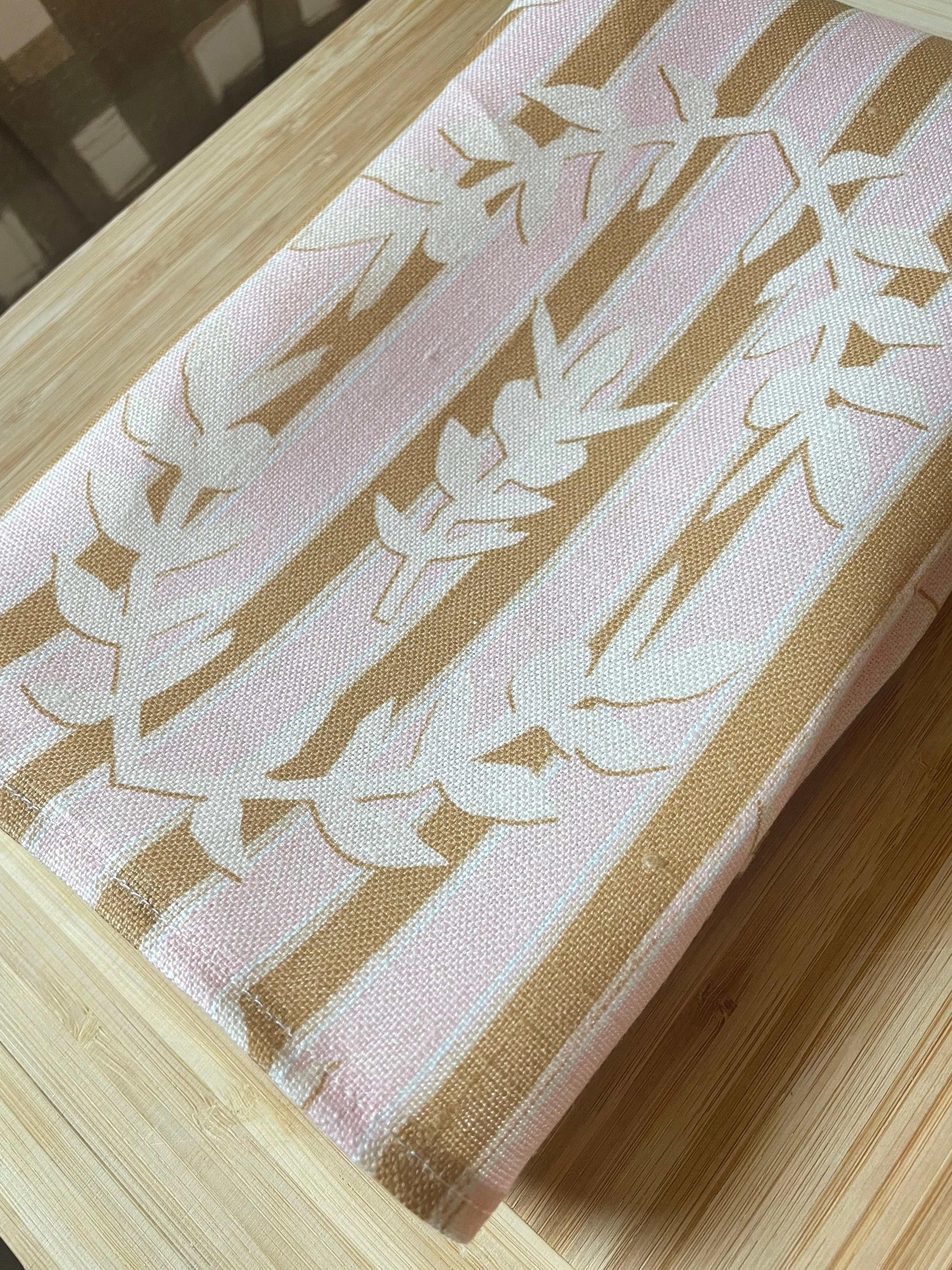 Medallion Blush Tea Towels