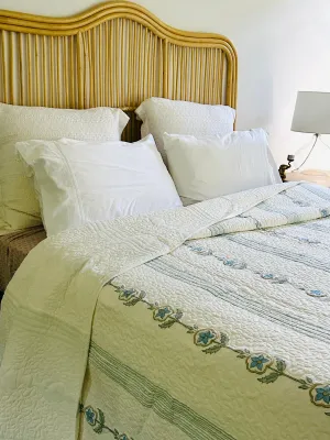 Meha | Quilted Coverlet King