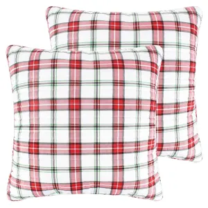 Meowy Christmas Euro Sham Set of 2