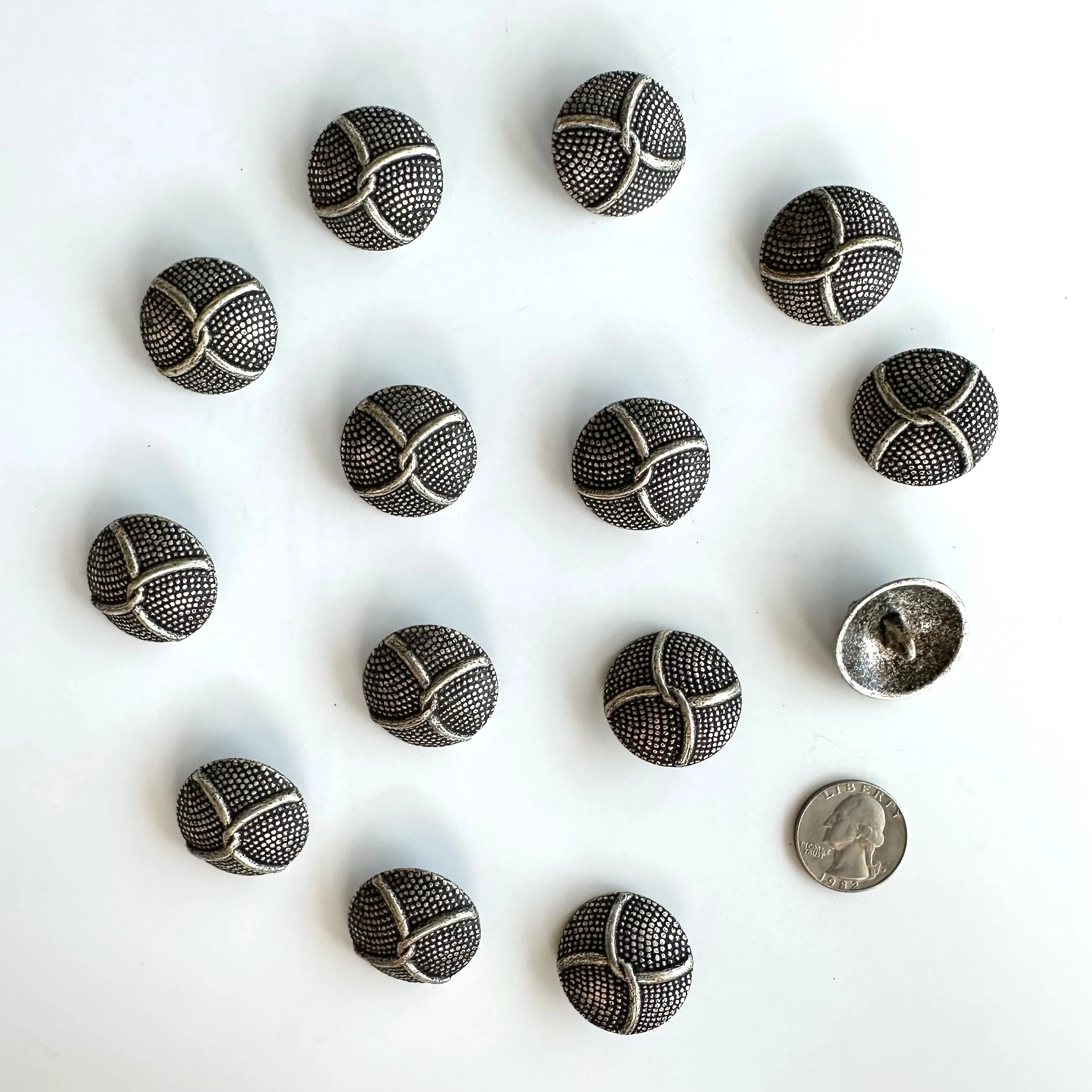 Metal Buttons over 7/8 inch