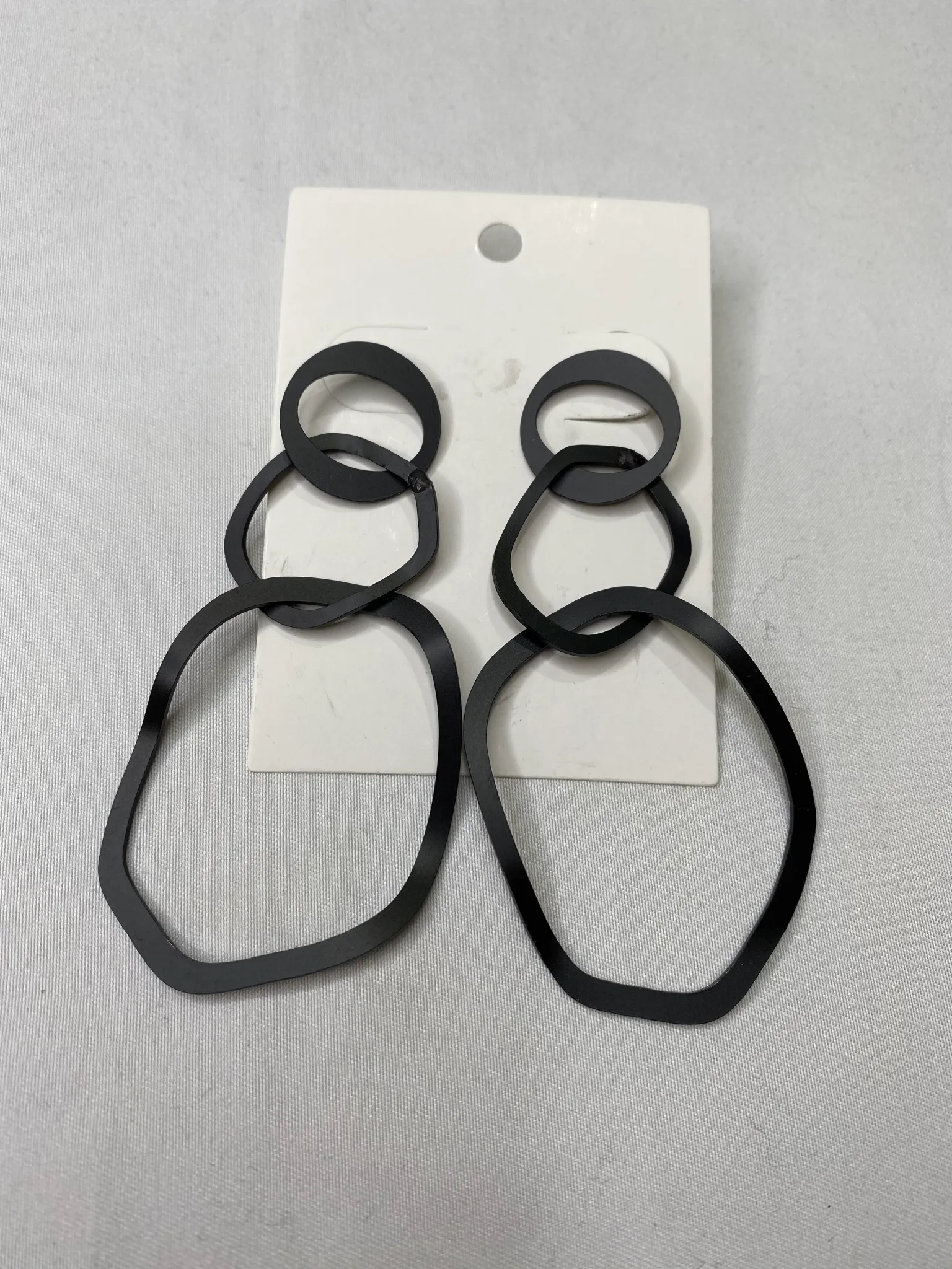 Metal Rings Earrings