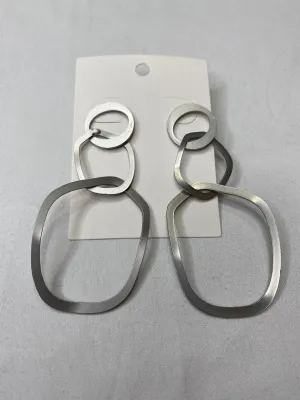 Metal Rings Earrings