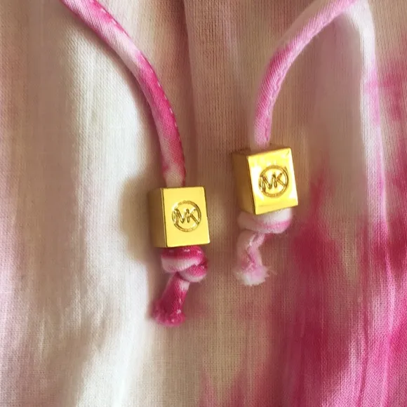 MICHAEL Michael Kors Pink Tie-Dye Cotton MaxiSkirt