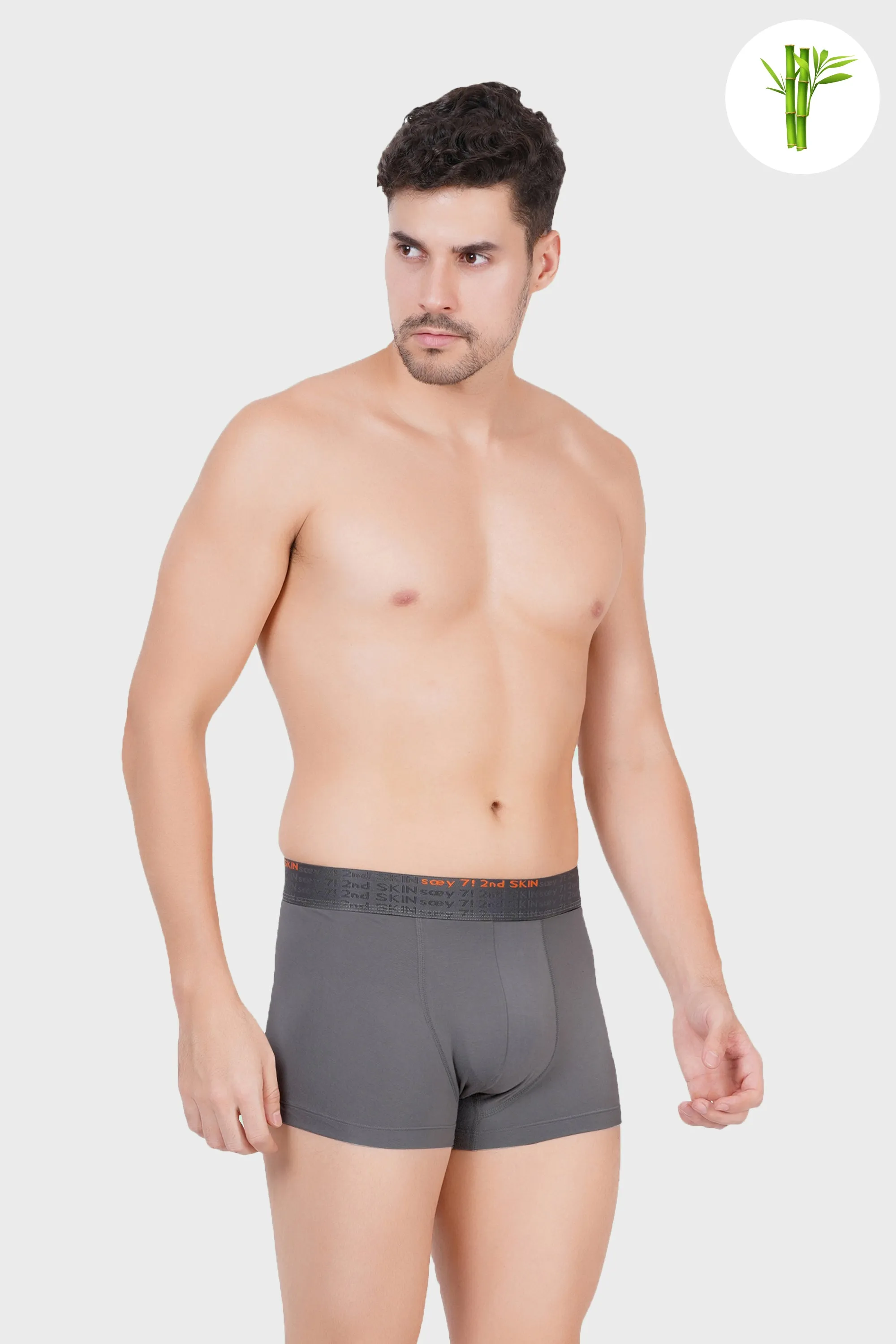 Micro Bamboo Trunk Innerwear - Wild Grey