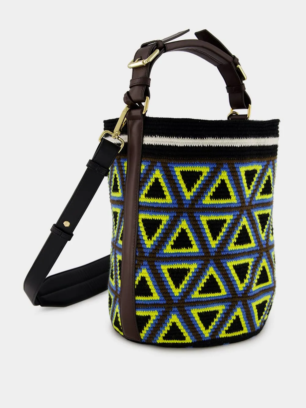 Midi Triangle Cylinder Bag